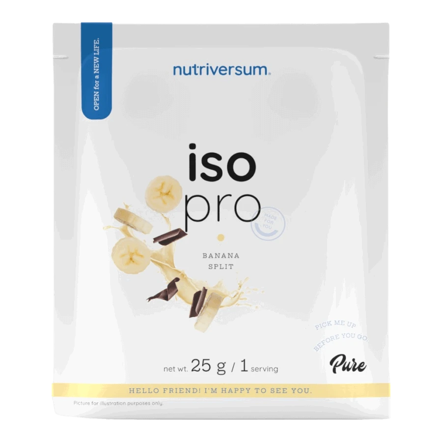 ISO PRO - 25 g - banán split - Nutriversum