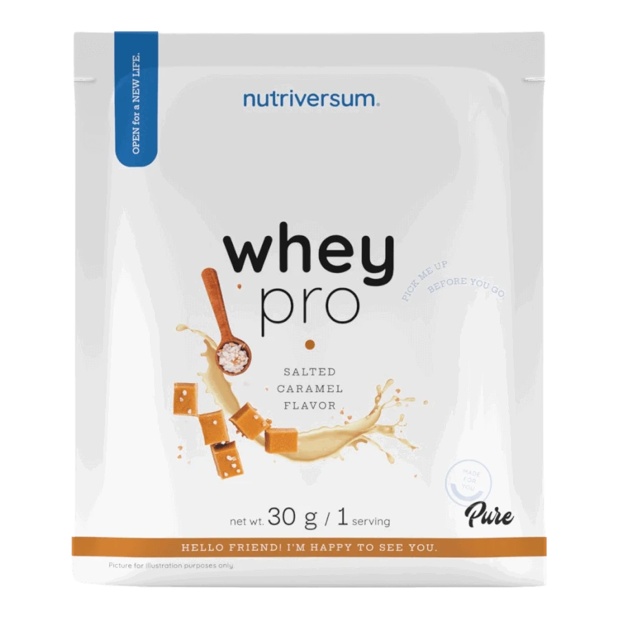 Whey PRO - 30 g - sós karamell - Nutriversum