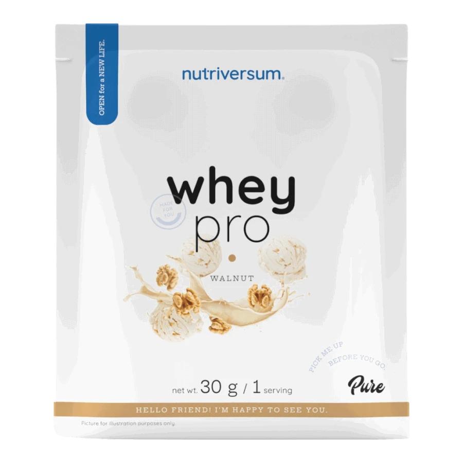 Whey PRO - 30 g - dió - Nutriversum