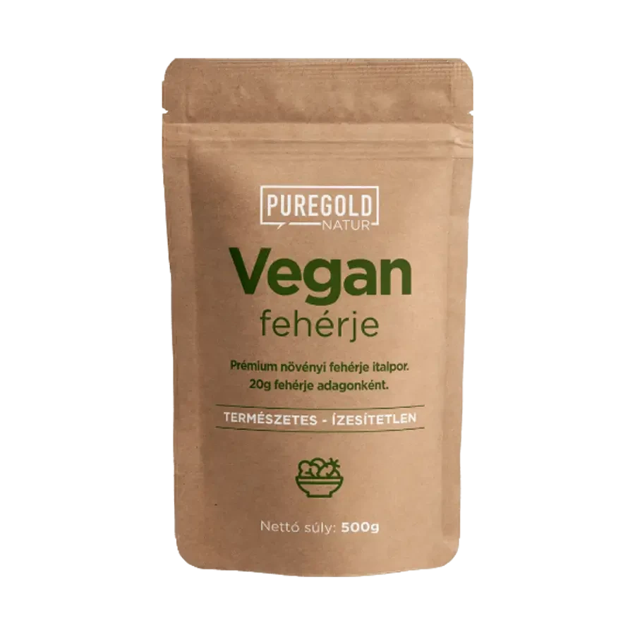 Natur Line Vegan Fehérje italpor - ízesítetlen 500g - PureGold