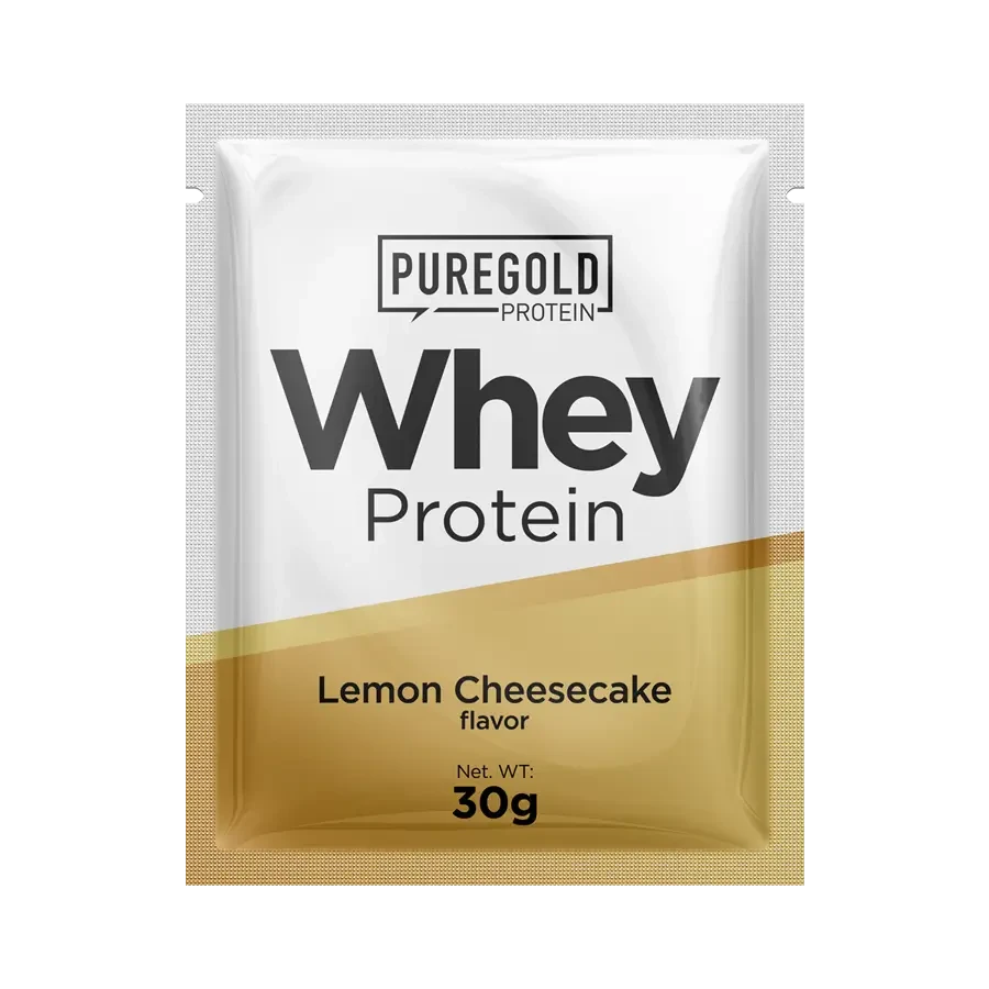 Whey Protein fehérjepor - 30 g - PureGold - citromos sajttorta