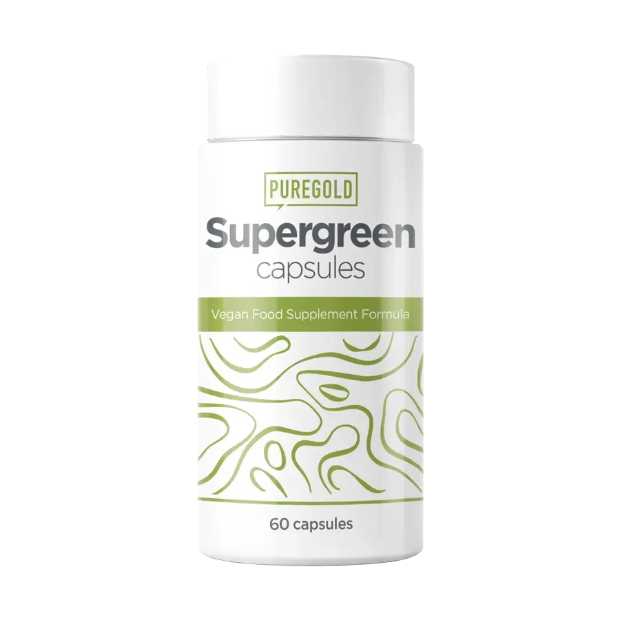 Super Green étrend-kiegészítő - 60 kapszula - PureGold