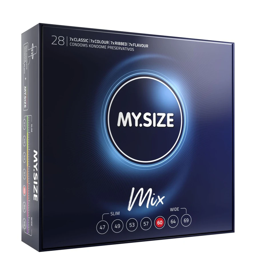 MY SIZE MIX Condoms 60 mm (28 pieces)