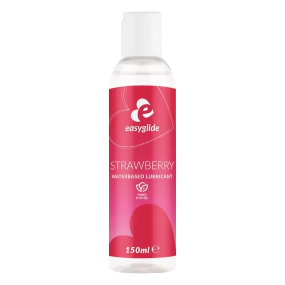 EasyGlide - ízesített vízbázisú síkosító - eper (150 ml)