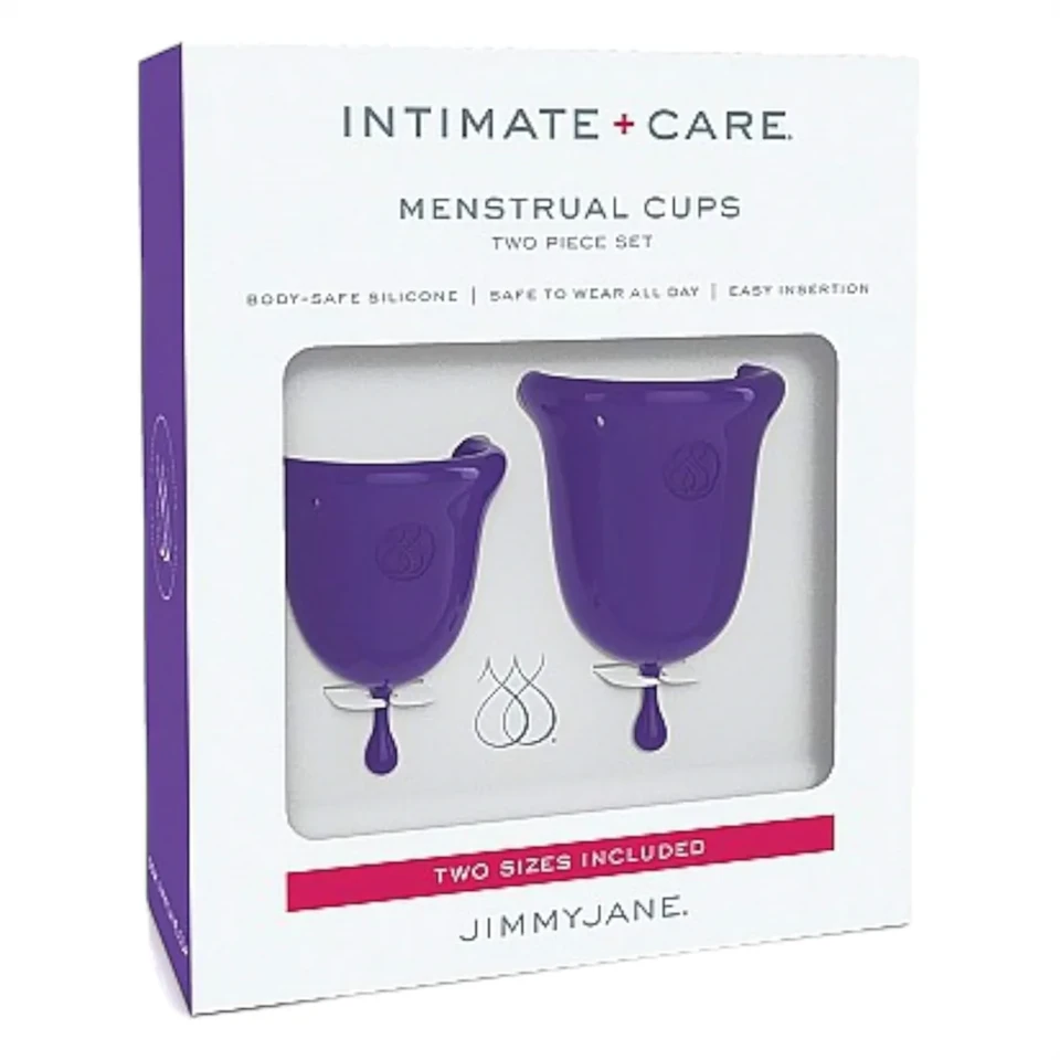 Jimmy Jane Menstrual Cup - menstruációs kehely szett (lila)