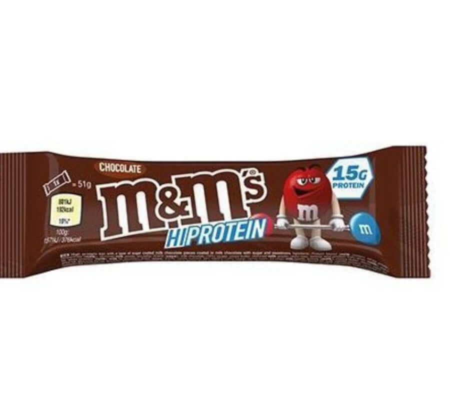 M&Ms Protein Chocolate Bar 51 g