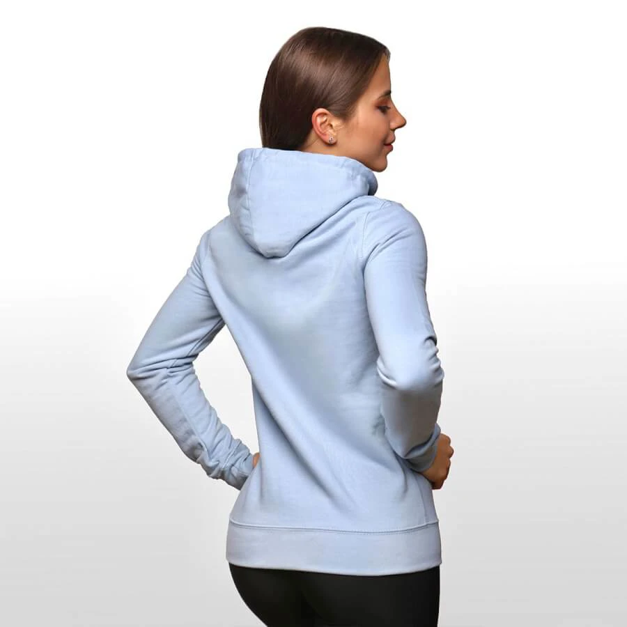 PRO Hoodie kék női pulóver - (XS) - GymBeam