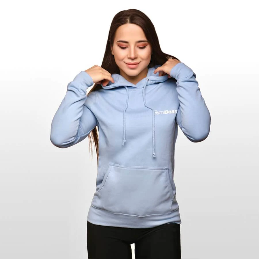 PRO Hoodie kék női pulóver - (XS) - GymBeam