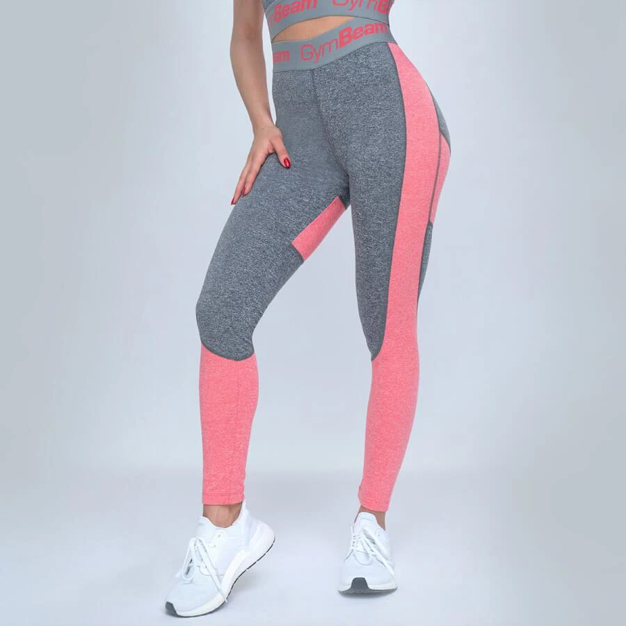 Ultrafit Heather Pink női leggings - (XS) - GymBeam