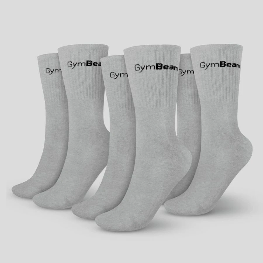 3/4 Socks 3Pack zokni szürke - (XL/XXL) - GymBeam