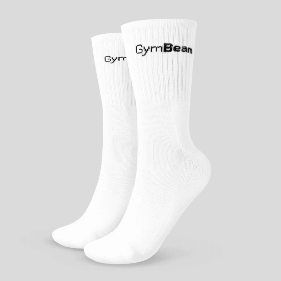 3/4 Socks 3Pack zokni fehér - (XL/XXL) - GymBeam