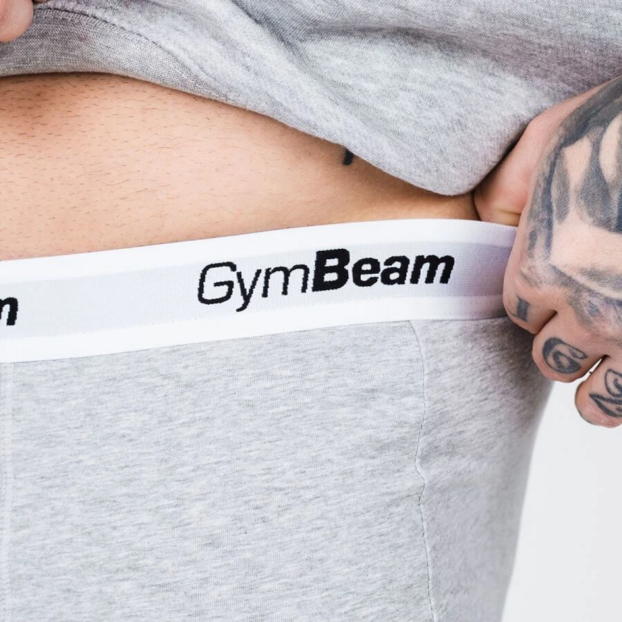 Essentials 3Pack szürke boxeralsó - (XXXL) - GymBeam