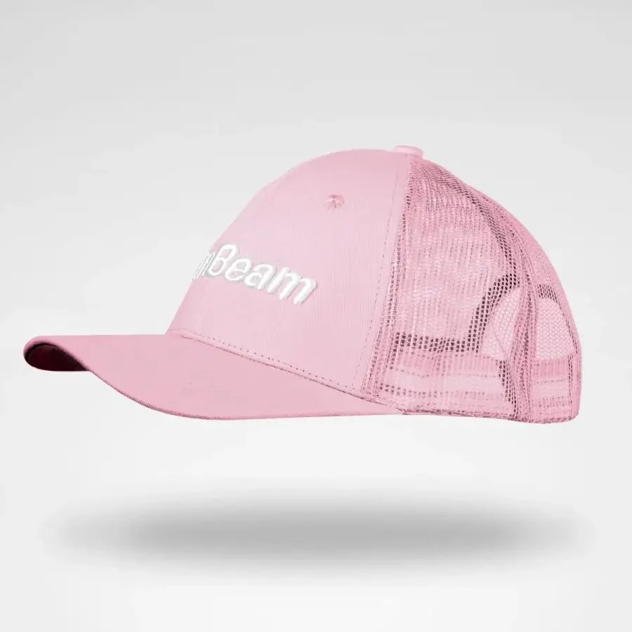 Mesh Panel Cap babarózsaszín baseball sapka - GymBeam