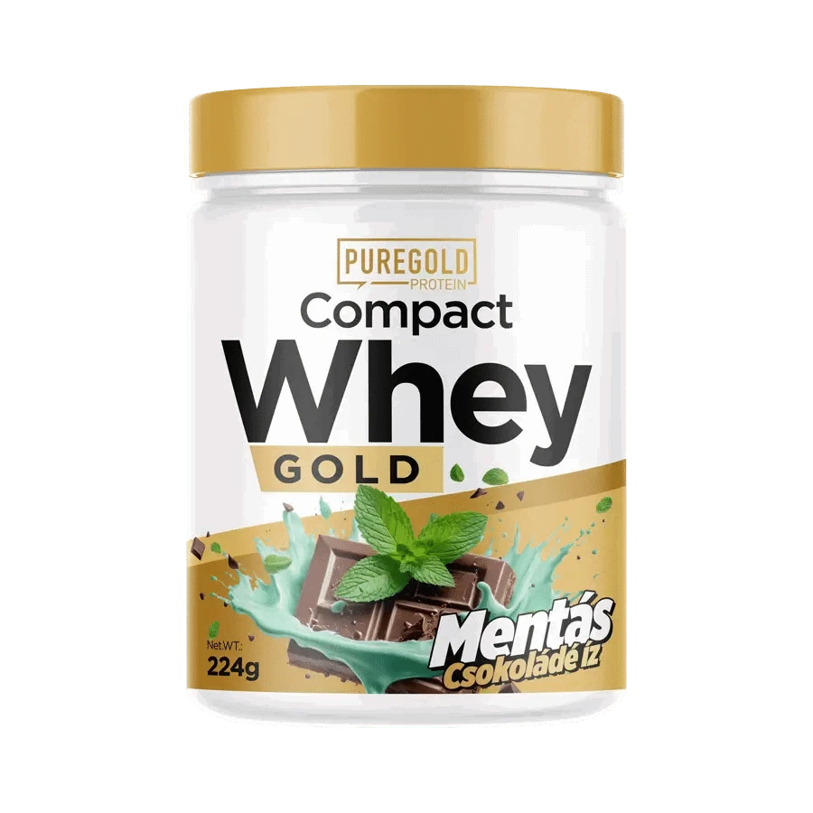 Compact Whey Gold fehérjepor 224 g - mentás csokoládé - PureGold