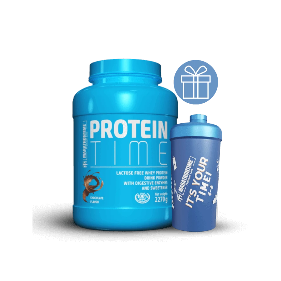 Protein Time Laktázenzimmel Dúsított fehérje csokoládé íz 2270 g - Marathontime