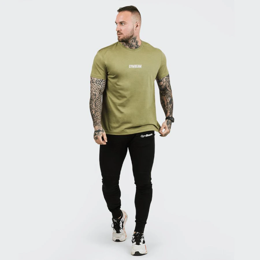 FIT Olive póló - (XL) - GymBeam