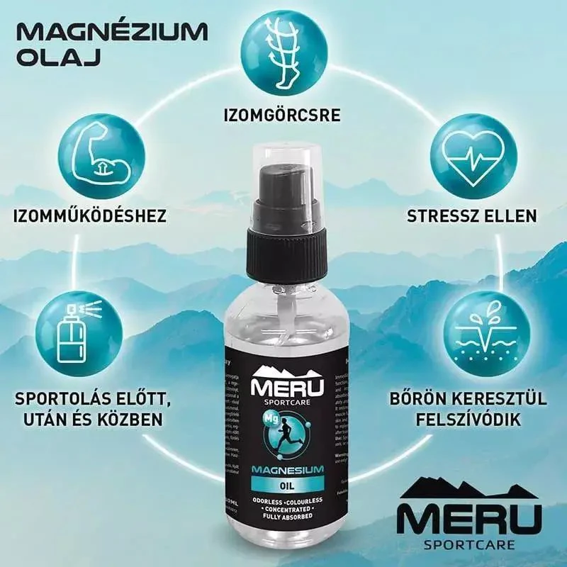 Magnézium Olaj Spray - 50 ml - MERU SportCare