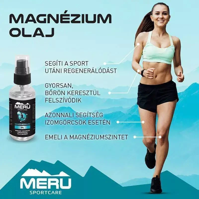 Magnézium Olaj Spray - 50 ml - MERU SportCare