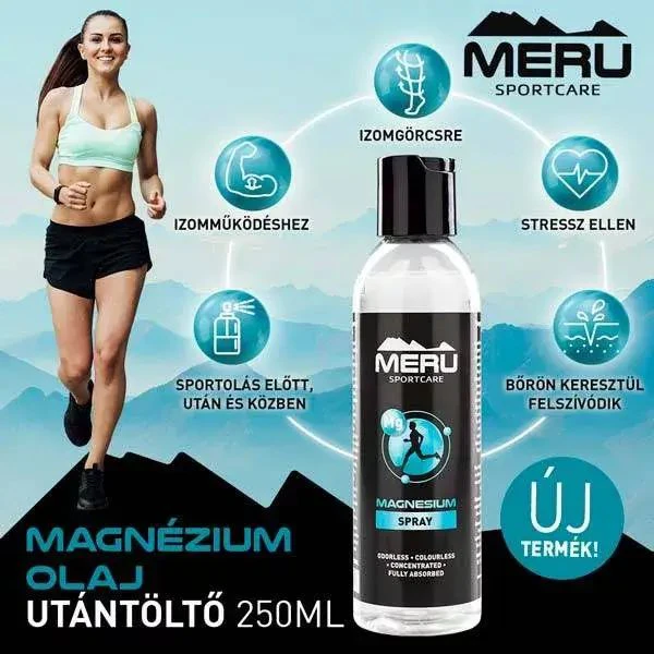 Magnézium Olaj Spray - 250 ml - MERU SportCare