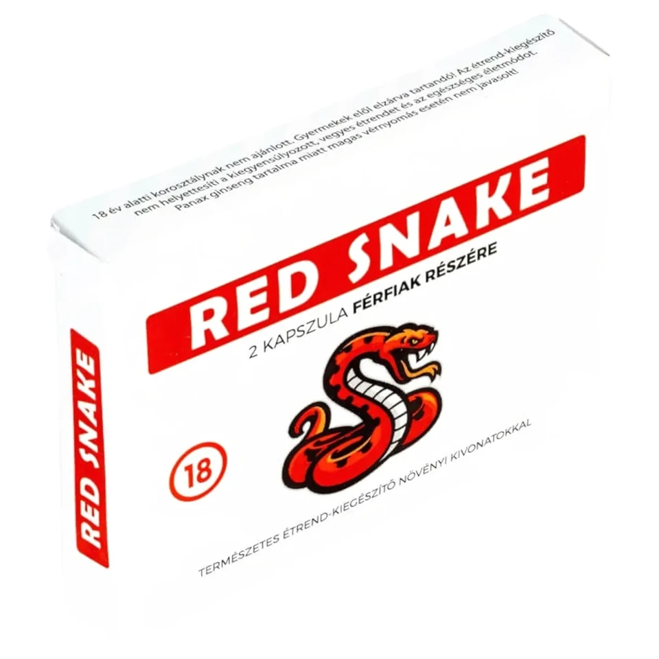 Red Snake - étrend-kiegészítő kapszula férfiaknak