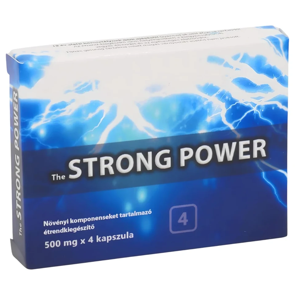 Strong Power Plus - étrend-kiegészítő kapszula férfiaknak