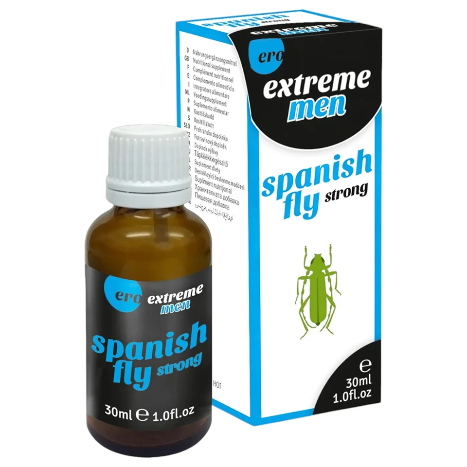 HOT Spanish fly Extreme - étrend-kiegészítő csepp férfiaknak