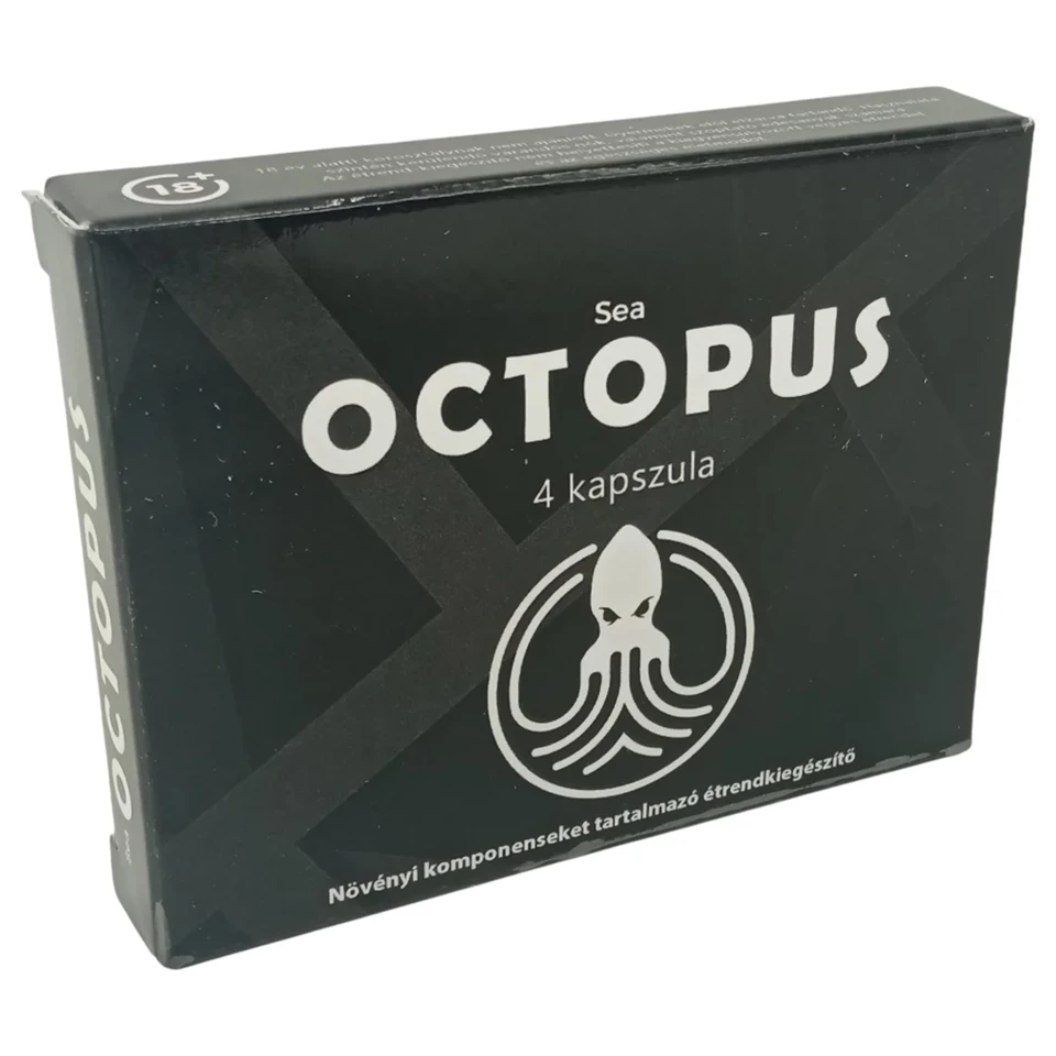 Octopus - étrend-kiegészítő kapszula férfiaknak