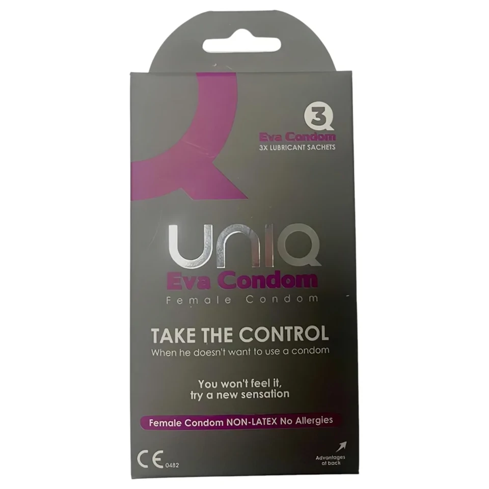 Uniq Eva - latexmentes női óvszer