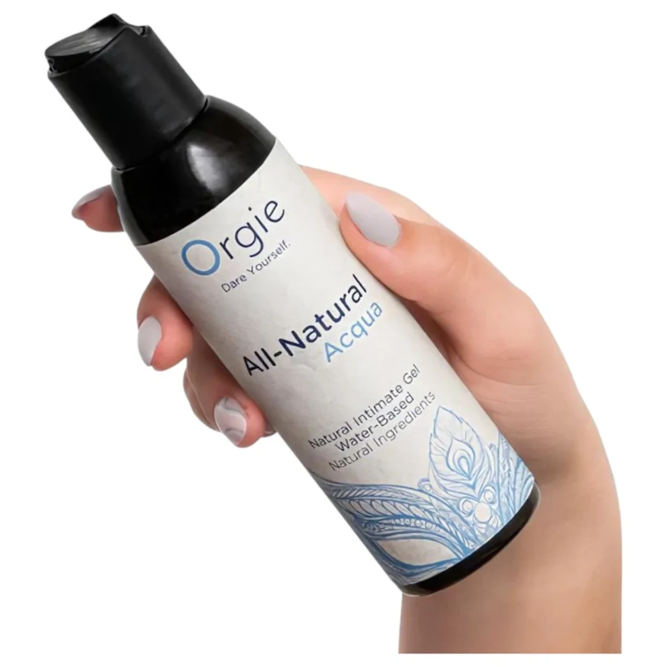 Orgie All Natural - vízbázisú síkosító gél