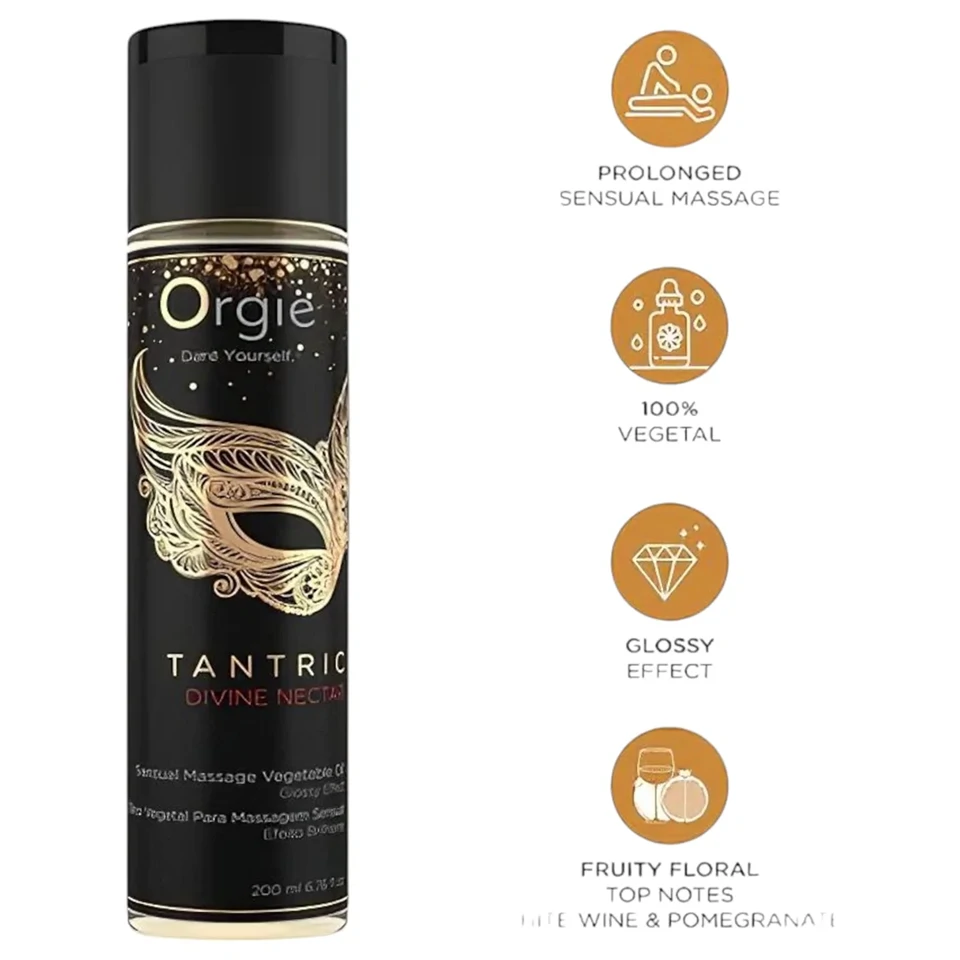 Orgie Tantric Nectar - érzéki masszázsolaj