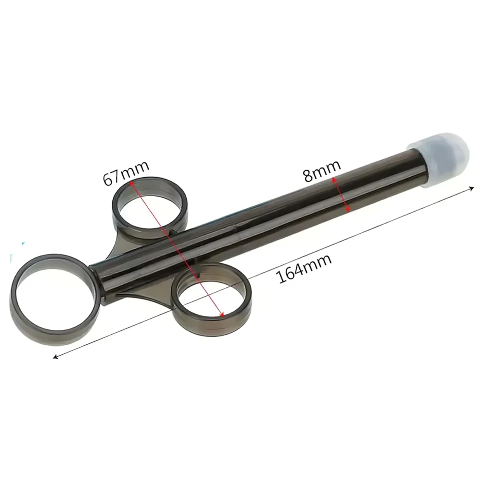 Síkosító adagoló fecskendő (fehér)