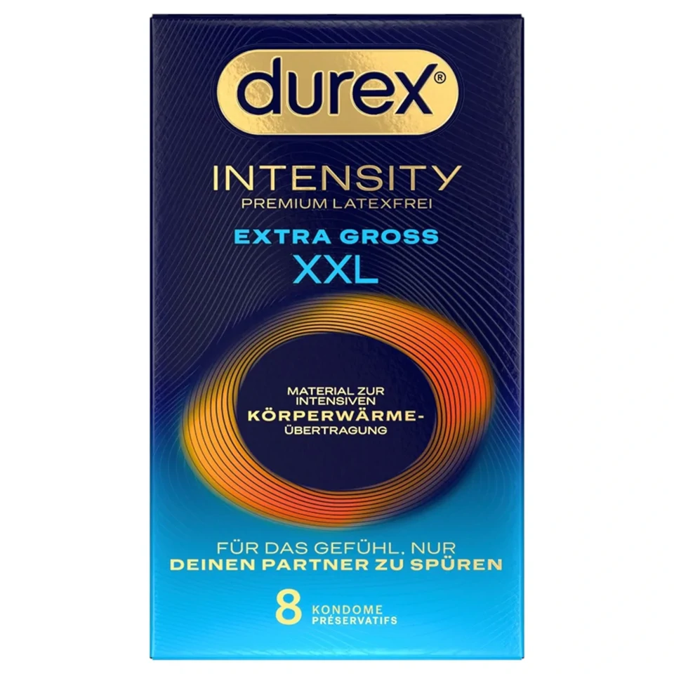 Durex Intensity XXL - latexmentes óvszer