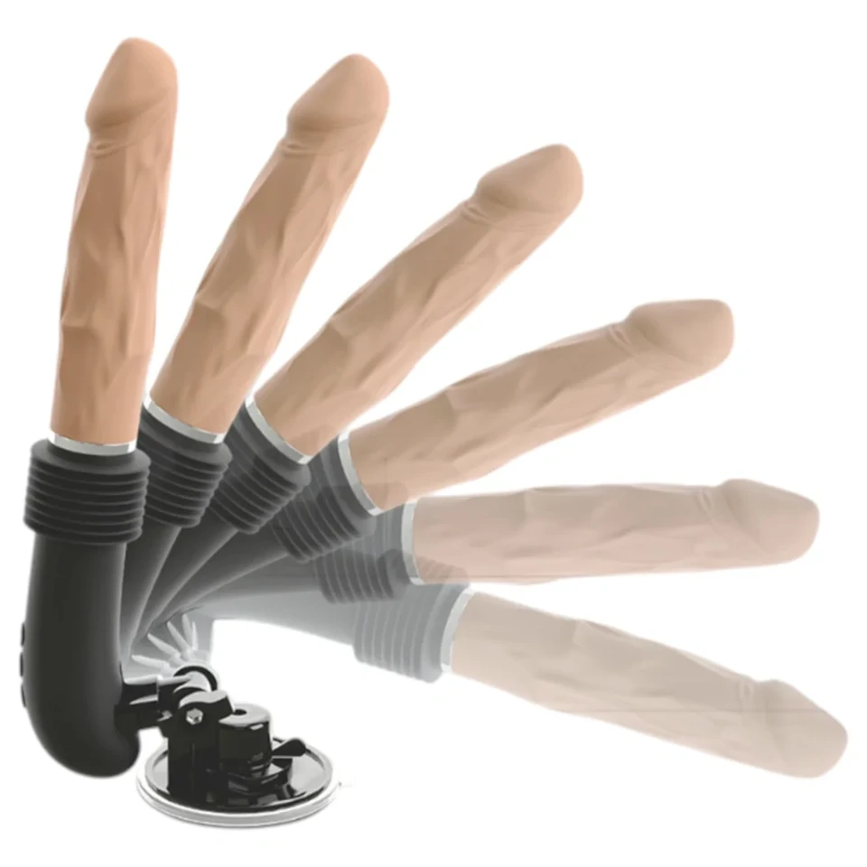 You2Toys RC Fucking Machine Flesh - lökő vibrátor (testszínű)