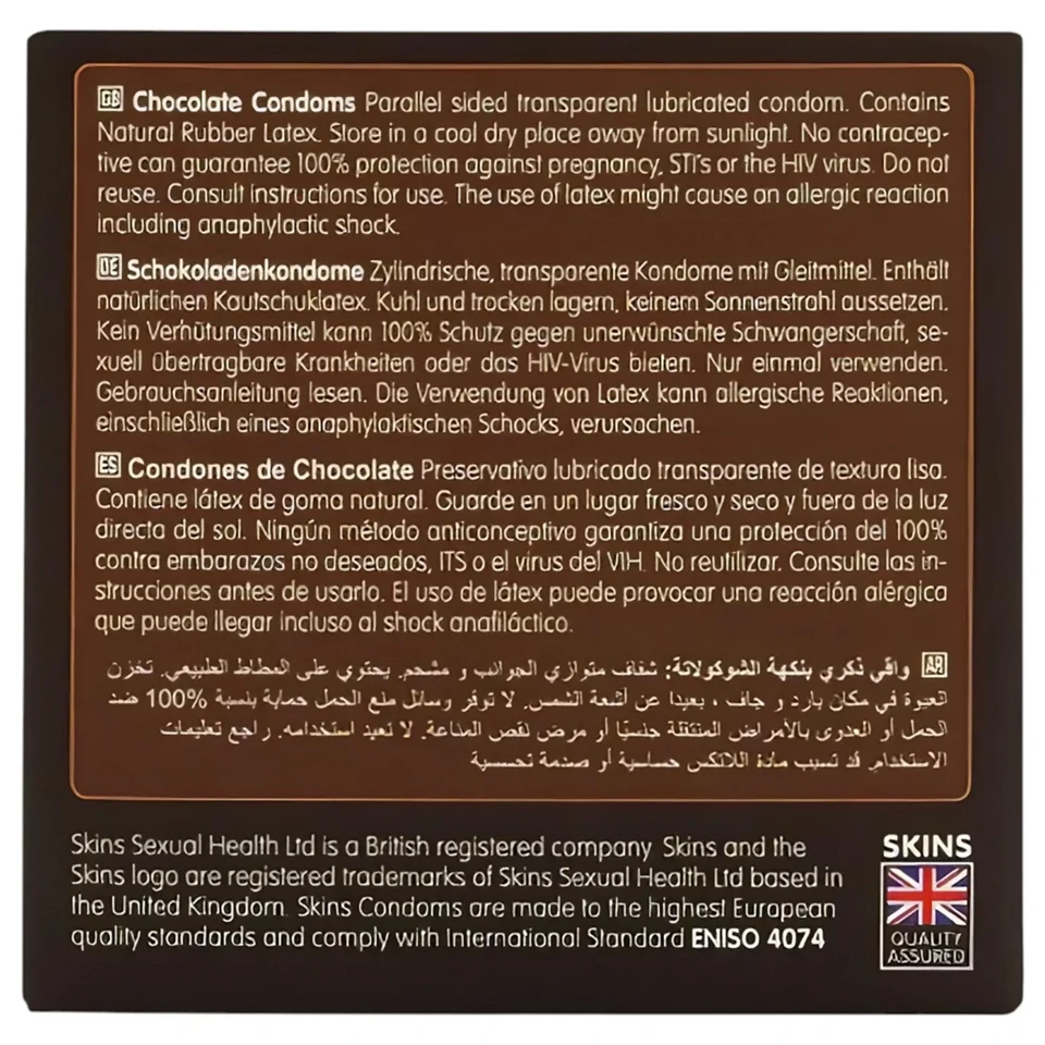 Skins - csokis óvszer