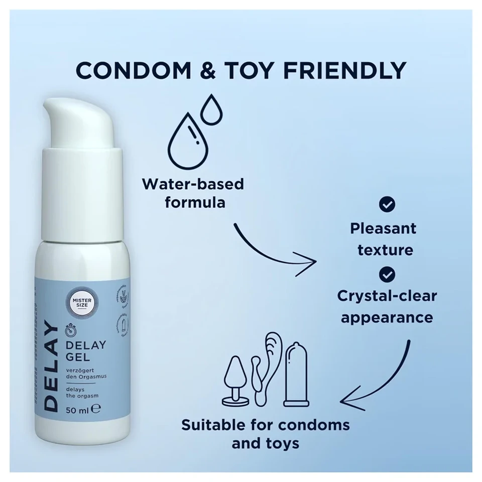 Mister Size - magömlést késleltető gél