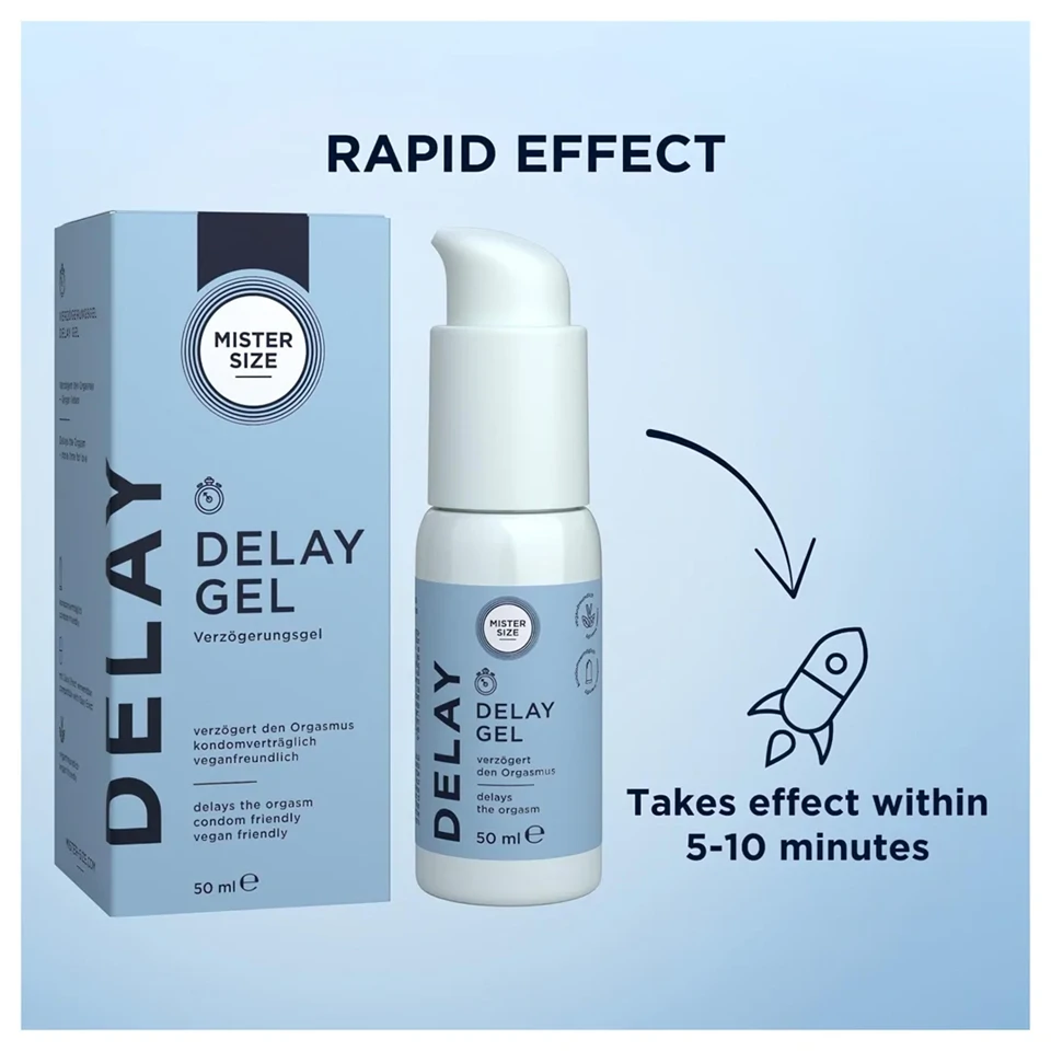 Mister Size - magömlést késleltető gél