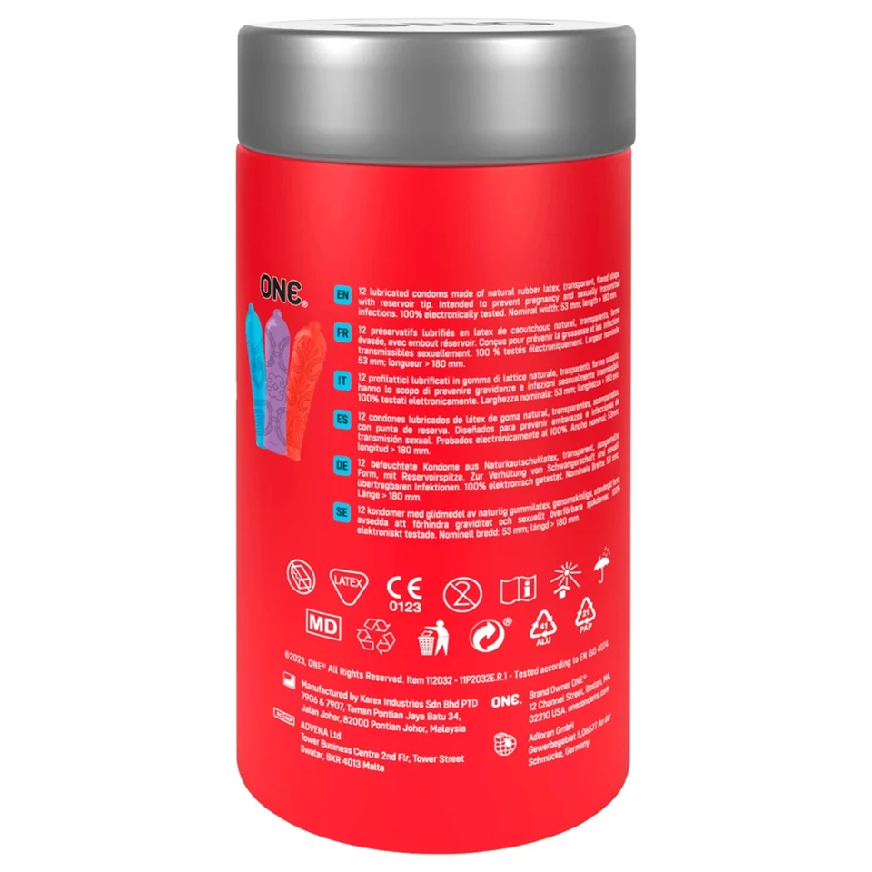 ONE Tattoo Touch - tetkó mintás óvszer