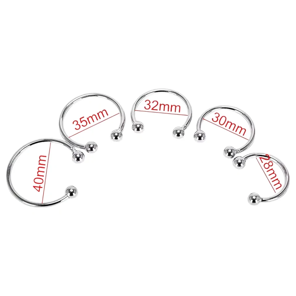 Rozsdamentes fém makkgyűrű - ejakuláció késleltetéshez (28mm)