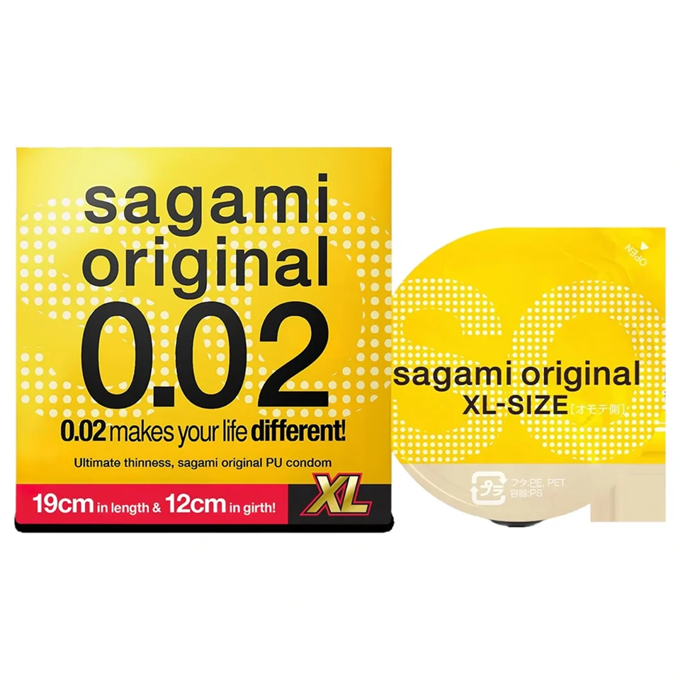 Sagami Original 0,02 XL - óvszer - 61mm