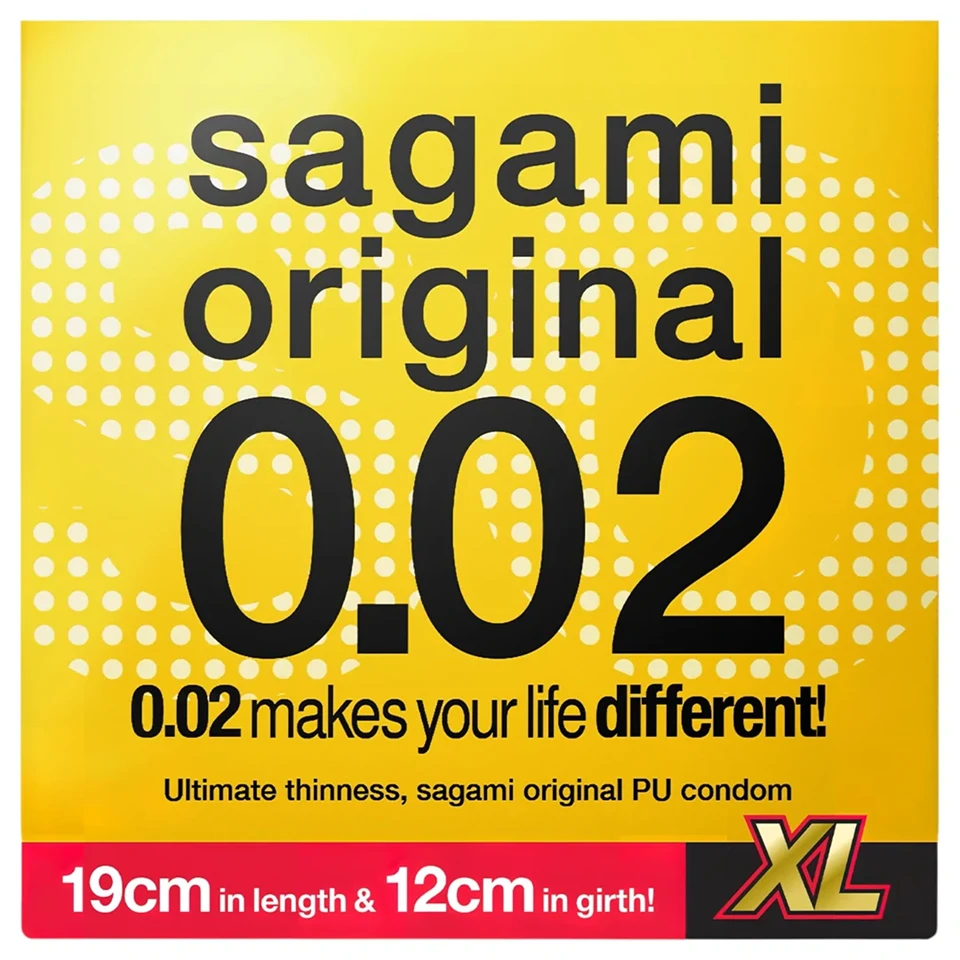 Sagami Original 0,02 XL - óvszer - 61mm