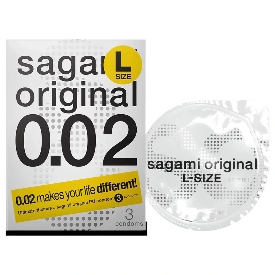 Sagami Original 0,02 L - óvszer - 58mm