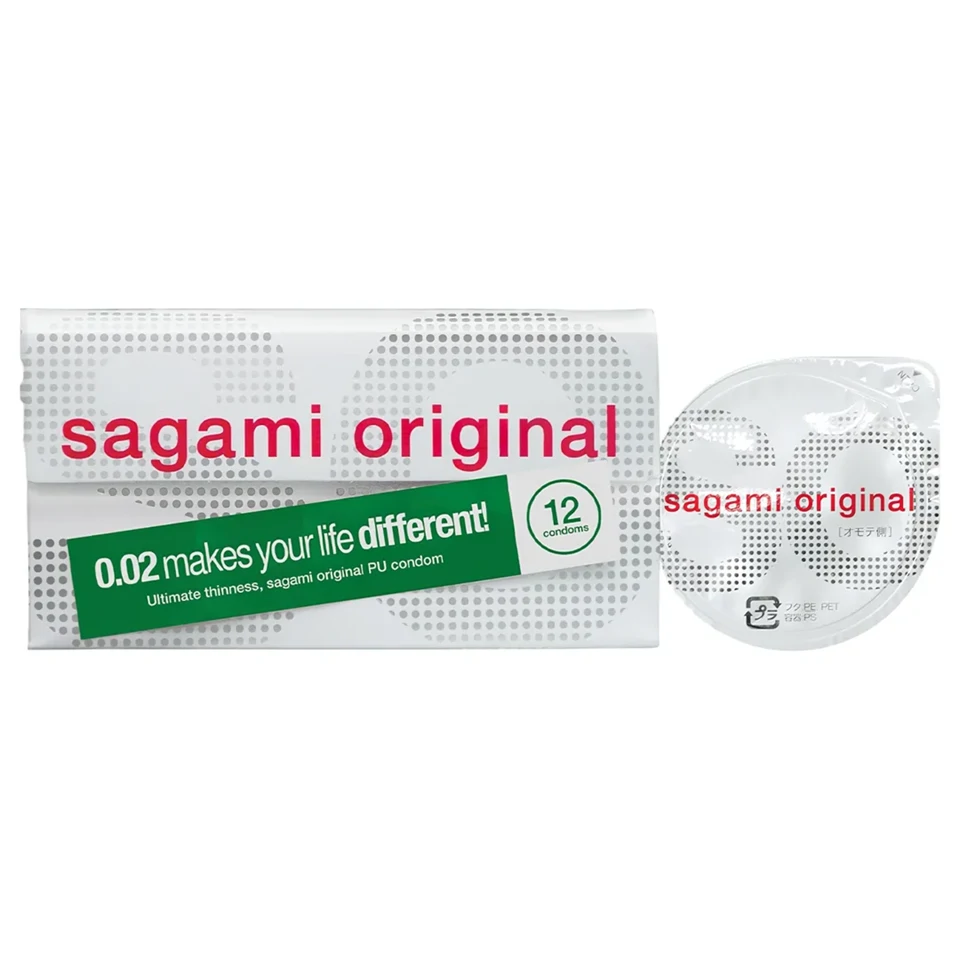 Sagami Original 0,02 - óvszer - 55mm