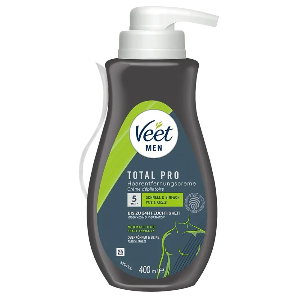 Veet - szőrtelenítő krém férfiaknak (400 ml)