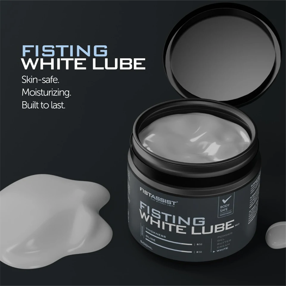 Fist Assist Fisting White Lube 500ml
