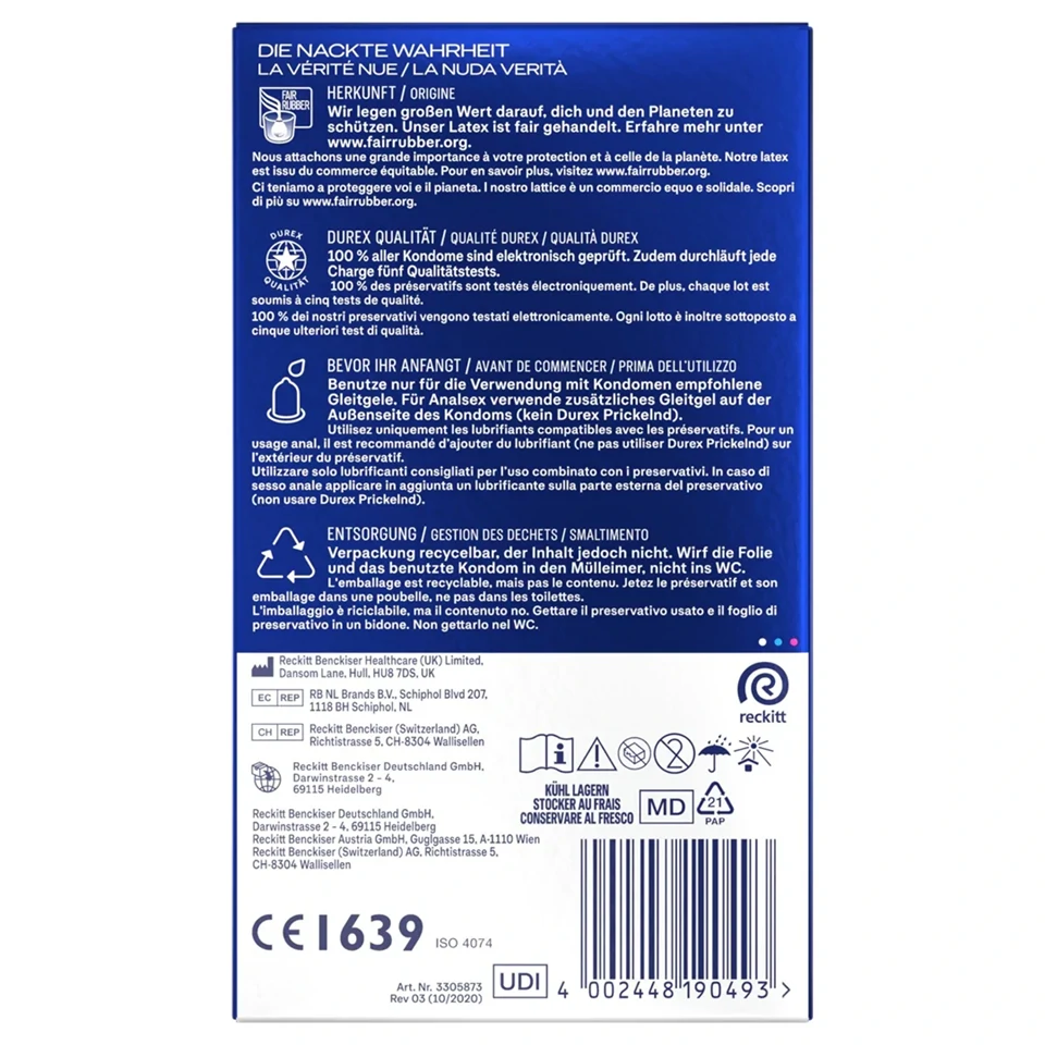 Durex Intense - Orgasmic óvszer