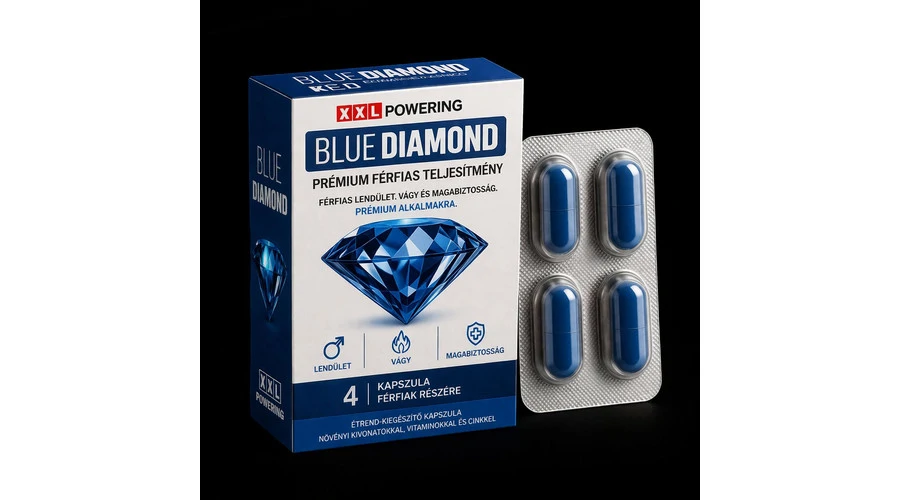 BLUE DIAMOND by XXL POWERING prémium teljesítmény - 4 DB