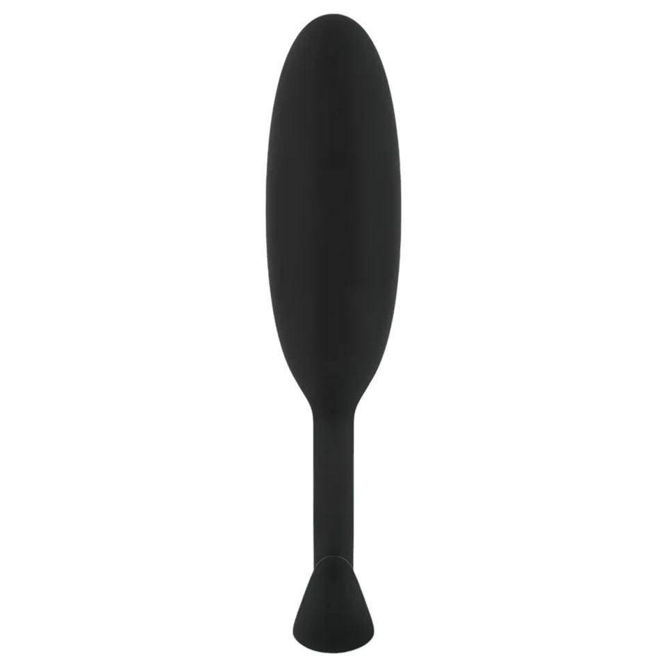 EasyToys Heavy Fulfiller - 54 g-os anál plug - kicsi (fekete)