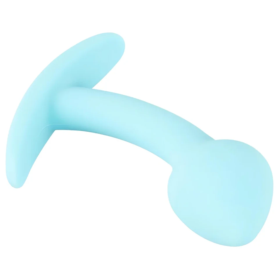 Cuties Mini Butt Plug - szilikon anál plug (kék, 2,6 cm)