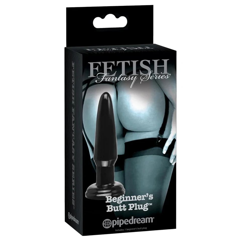 Fetish Fantasy - butt plug (fekete)