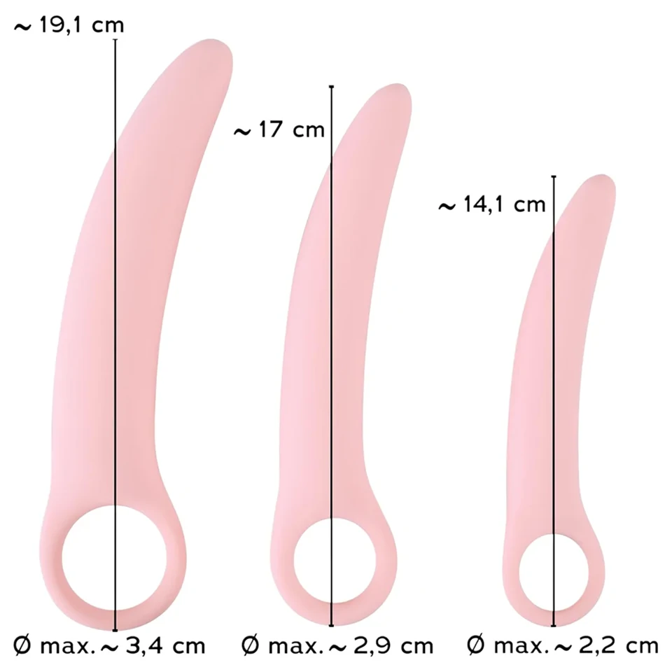 Smile Vaginal Trainers - Vaginális Tréner Szett 3 Méretben (Medencefenék Erősítő)